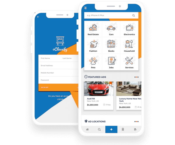 Classified App Development